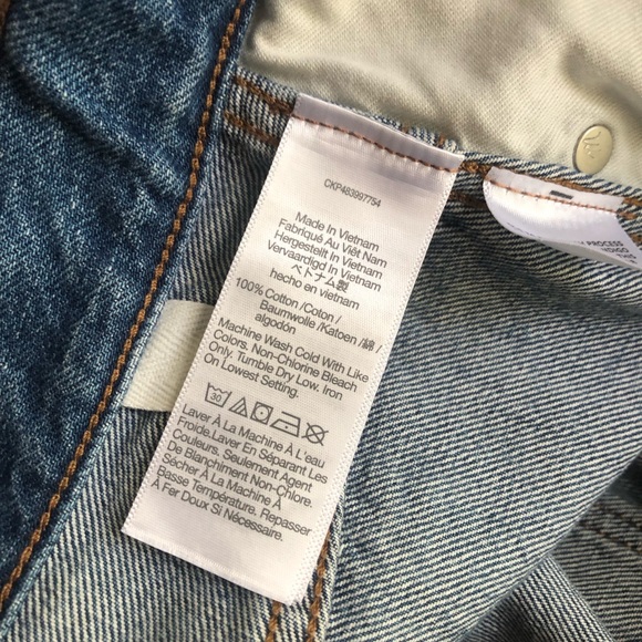 New: Madewell The Rilee Denim Midi Skirt. Size 30 - Picture 9 of 10